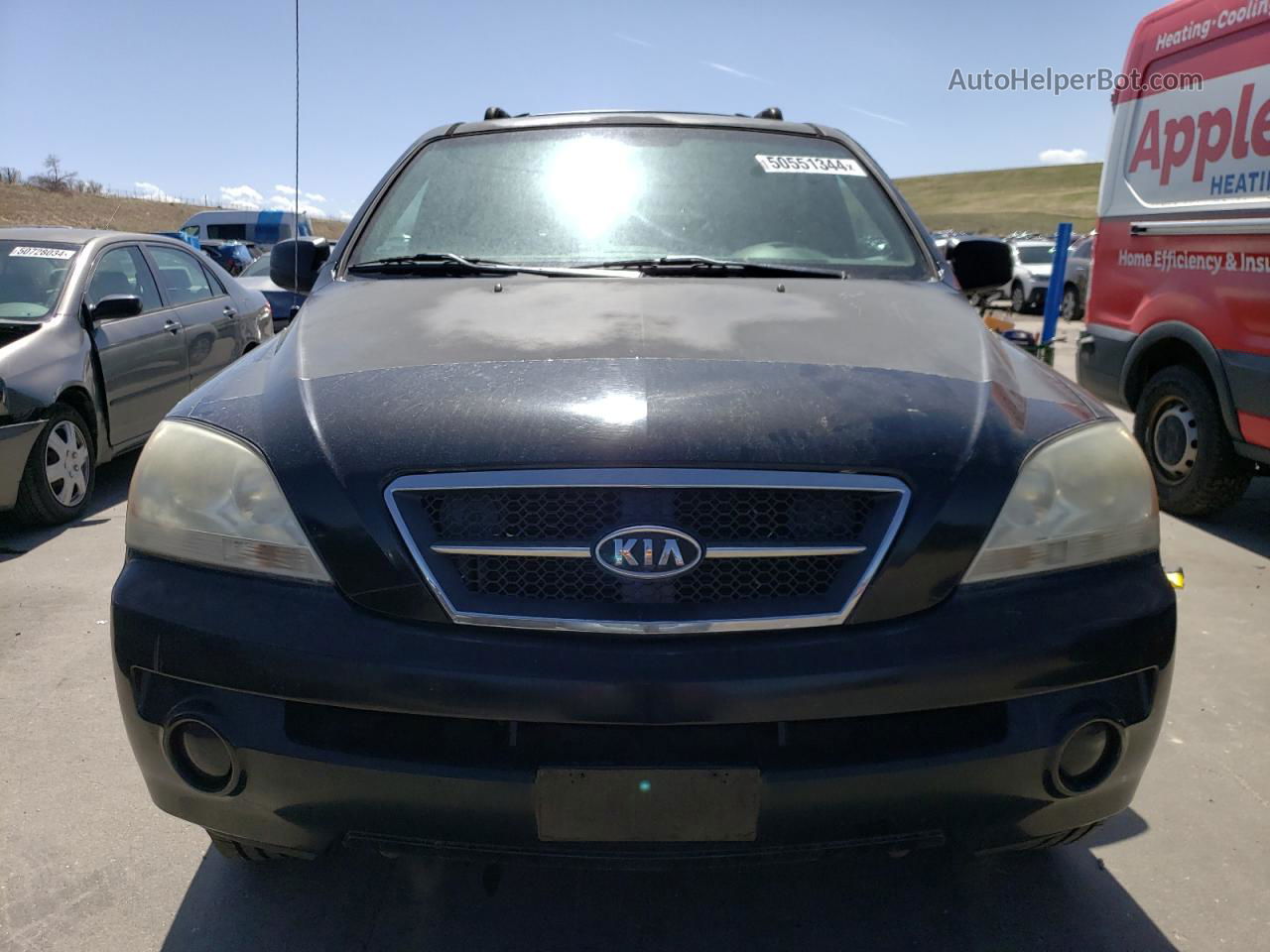 2006 Kia Sorento Ex Black vin: KNDJC733365577241