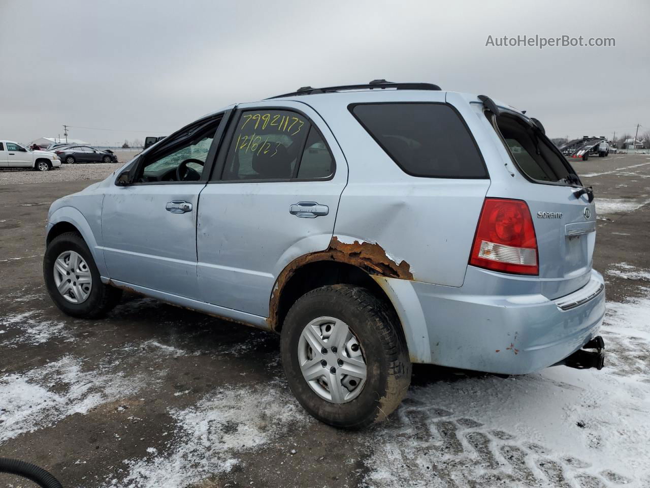 2006 Kia Sorento Ex Blue vin: KNDJC733365579233