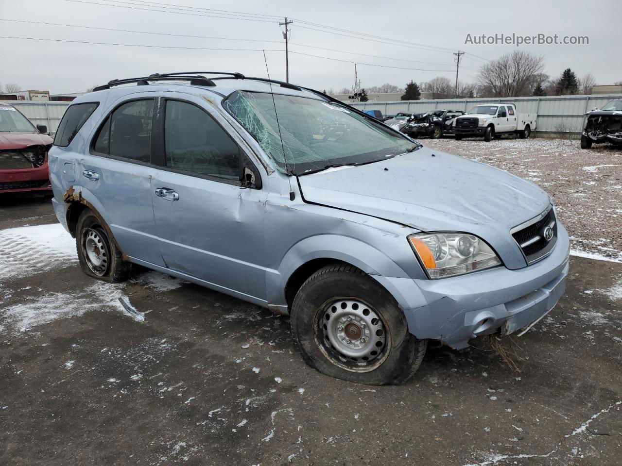 2006 Kia Sorento Ex Blue vin: KNDJC733365579233