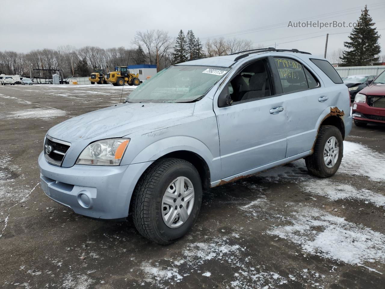 2006 Kia Sorento Ex Blue vin: KNDJC733365579233