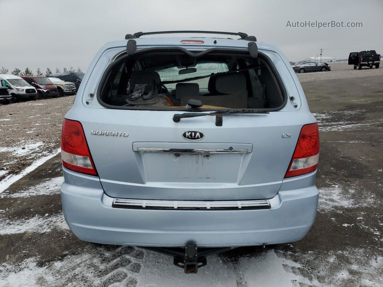 2006 Kia Sorento Ex Blue vin: KNDJC733365579233