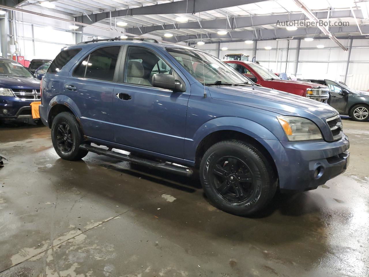 2006 Kia Sorento Ex Blue vin: KNDJC733365615888