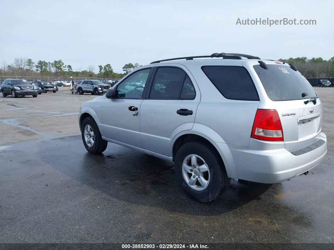 2006 Kia Sorento Ex/lx Silver vin: KNDJC733365635414