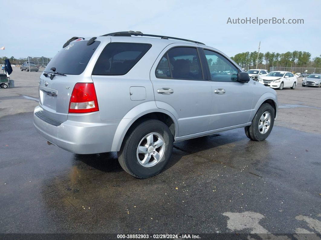 2006 Kia Sorento Ex/lx Silver vin: KNDJC733365635414