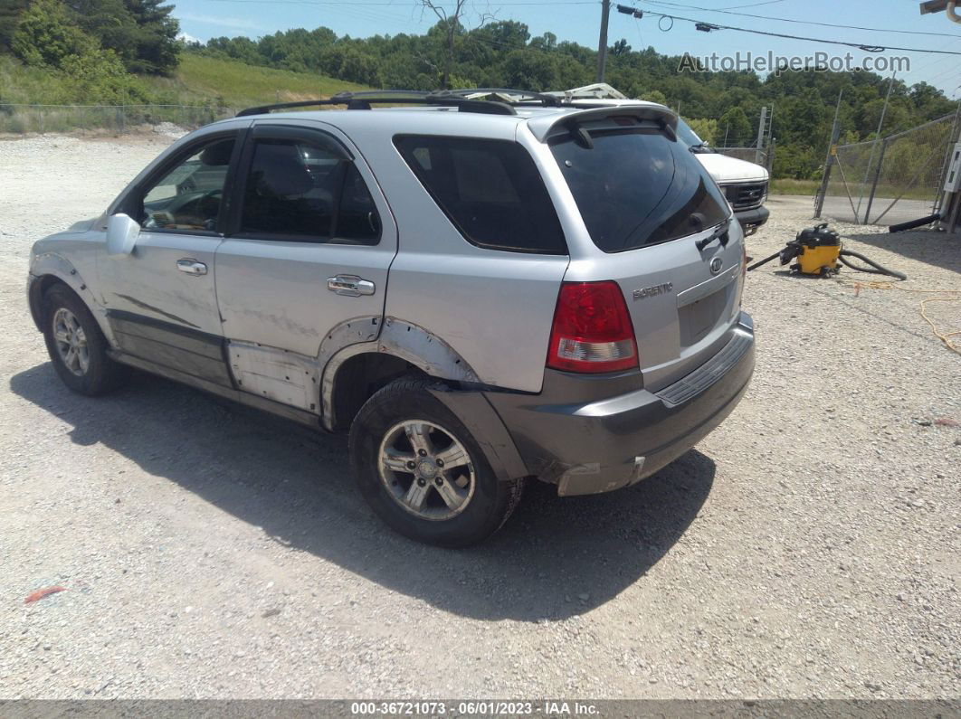 2006 Kia Sorento Lx/ex Silver vin: KNDJC733465571982