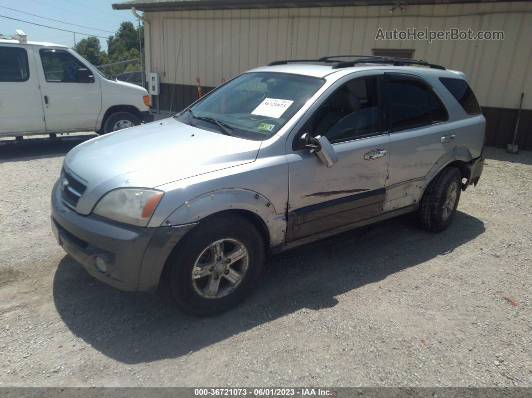 2006 Kia Sorento Lx/ex Silver vin: KNDJC733465571982