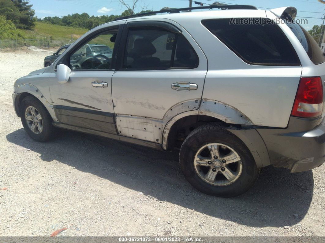 2006 Kia Sorento Lx/ex Silver vin: KNDJC733465571982