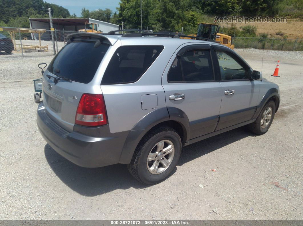 2006 Kia Sorento Lx/ex Silver vin: KNDJC733465571982