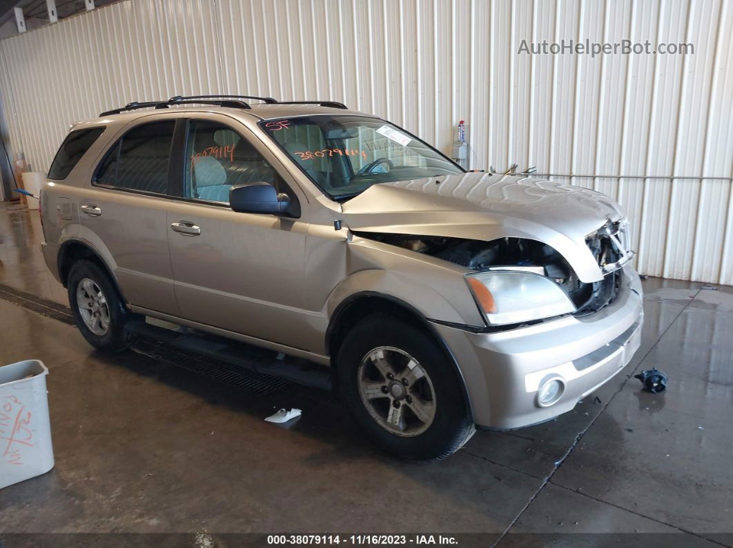 2006 Kia Sorento Ex/lx Gold vin: KNDJC733465581508