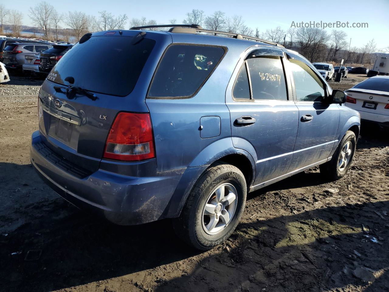 2006 Kia Sorento Ex Синий vin: KNDJC733465599362