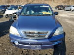 2006 Kia Sorento Ex Blue vin: KNDJC733465599362