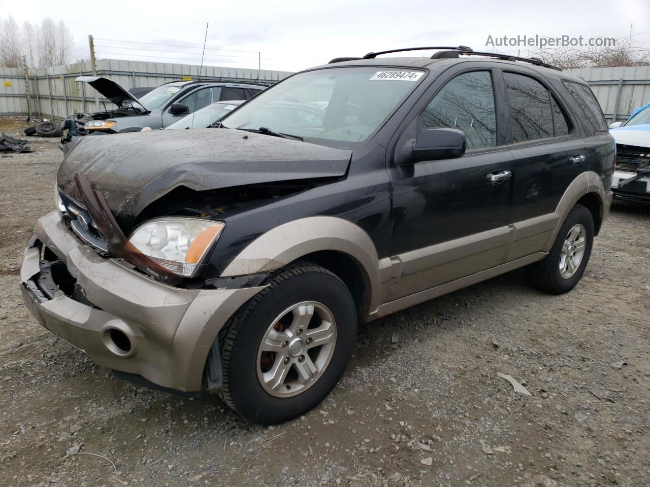 2006 Kia Sorento Ex Black vin: KNDJC733465636510