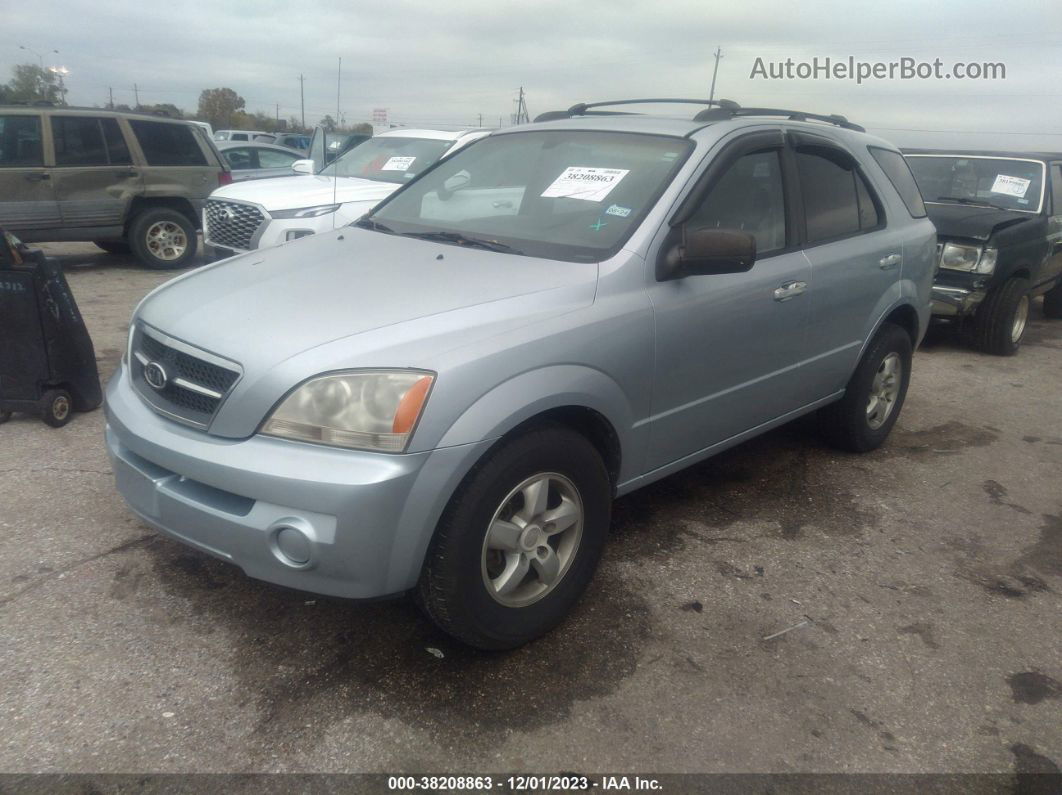 2006 Kia Sorento Ex/lx Silver vin: KNDJC733565587849