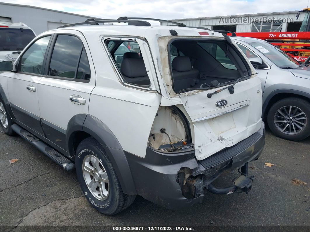 2006 Kia Sorento Ex/lx White vin: KNDJC733565611826