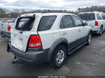 2006 Kia Sorento Ex/lx White vin: KNDJC733565611826