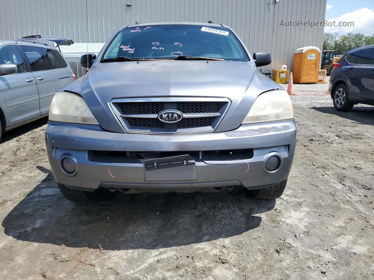 2006 Kia Sorento Ex Charcoal vin: KNDJC733665584619