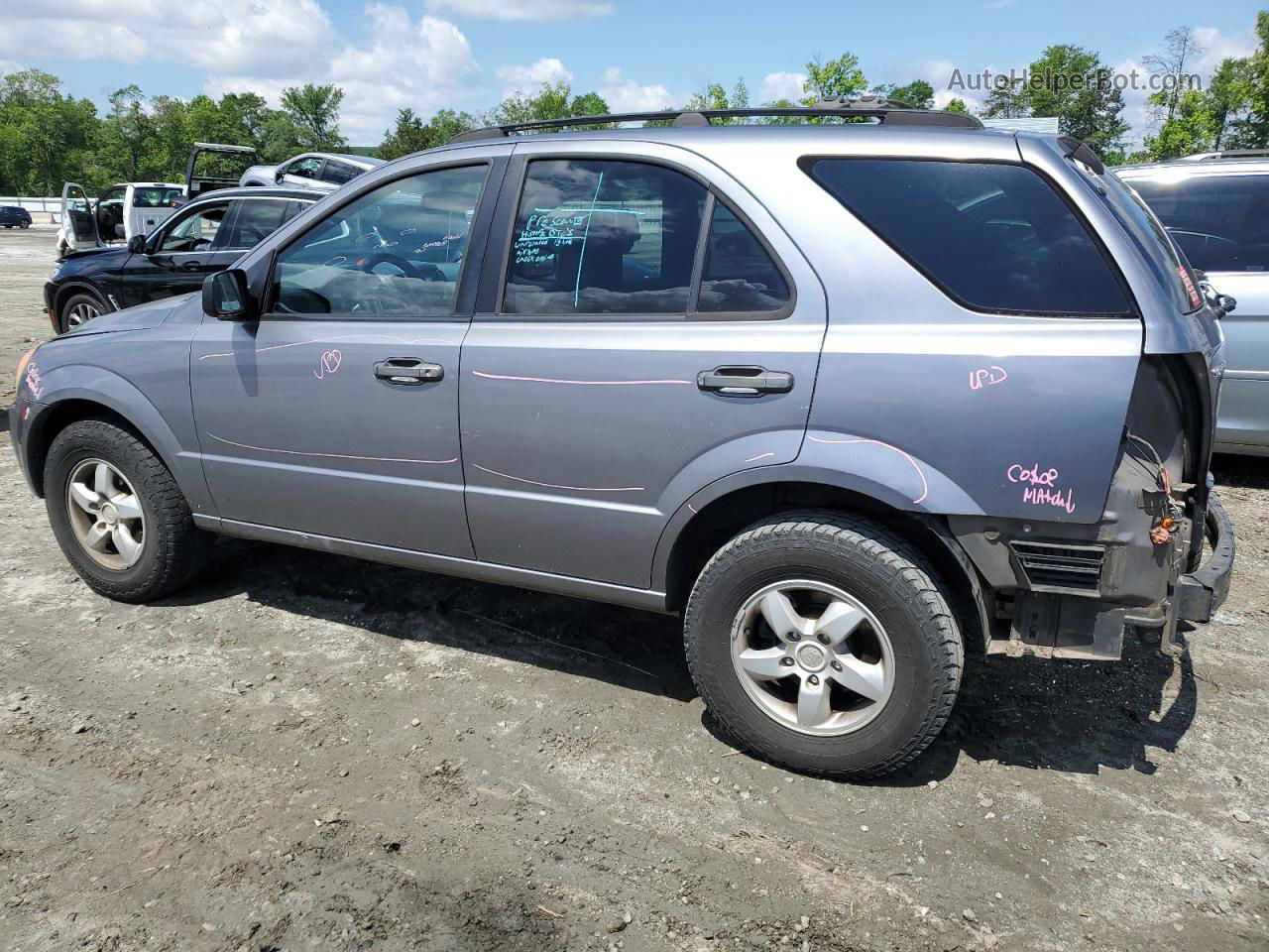 2006 Kia Sorento Ex Charcoal vin: KNDJC733665584619