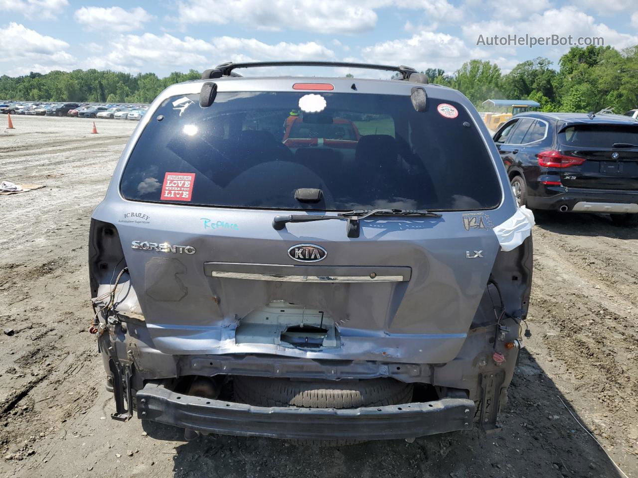 2006 Kia Sorento Ex Charcoal vin: KNDJC733665584619