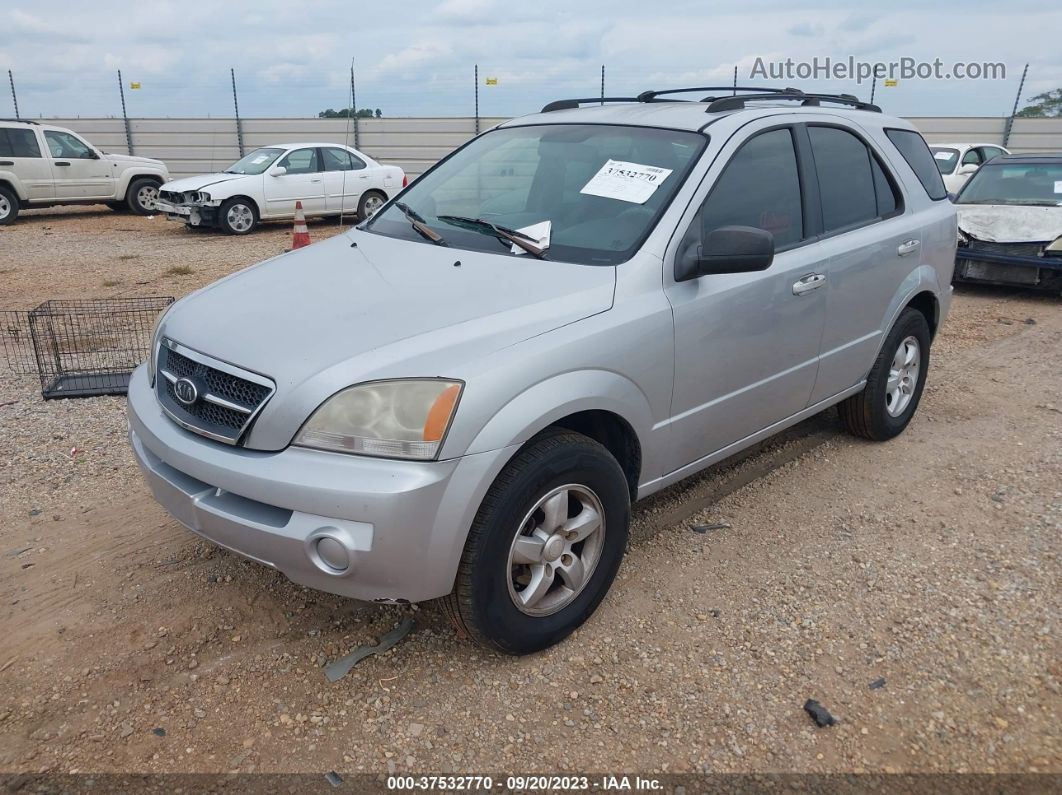 2006 Kia Sorento Lx/ex Silver vin: KNDJC733665627162