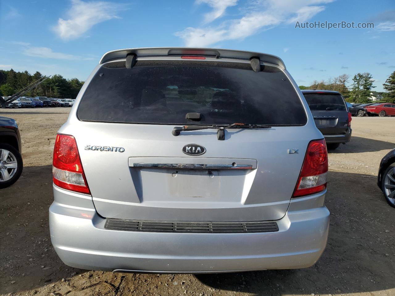 2006 Kia Sorento Ex Silver vin: KNDJC733665645435