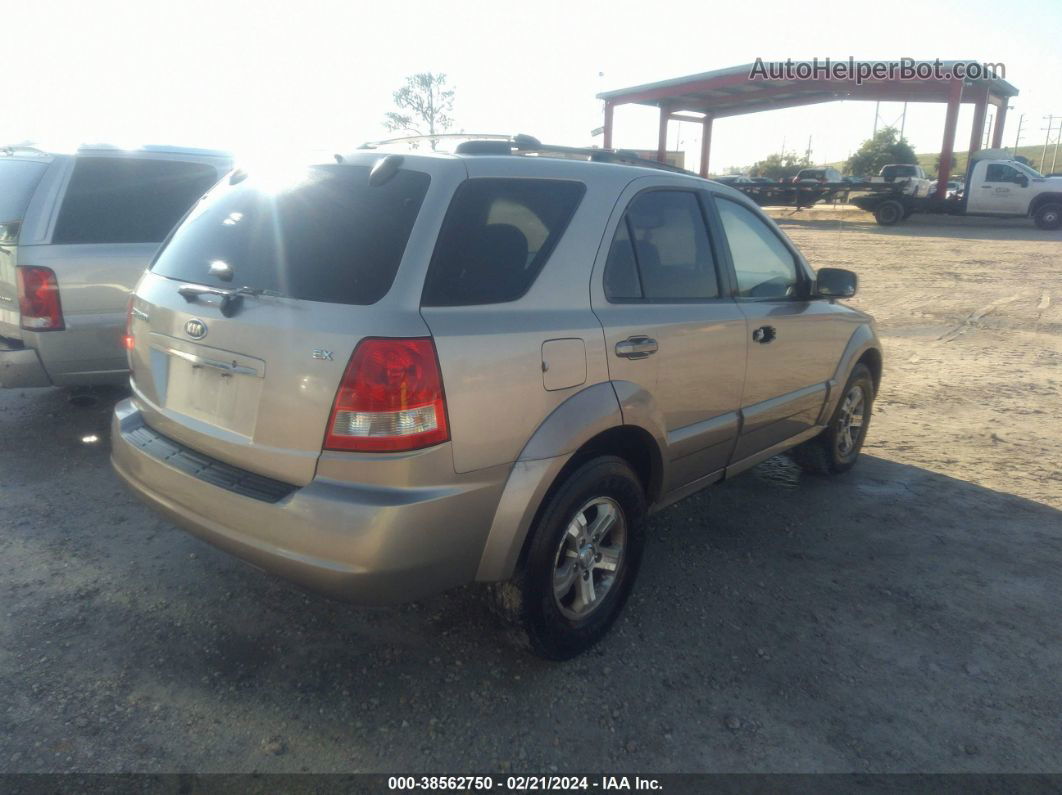 2006 Kia Sorento Ex/lx Золотой vin: KNDJC733765549894