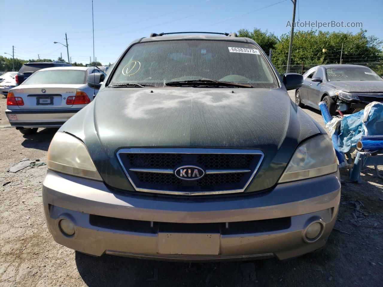 2006 Kia Sorento Ex Green vin: KNDJC733765589201