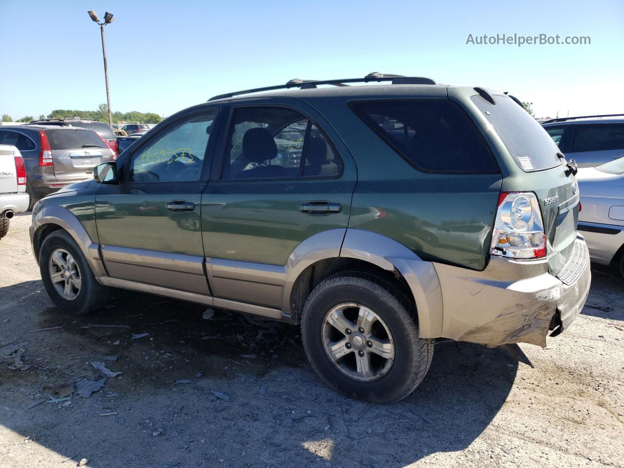 2006 Kia Sorento Ex Green vin: KNDJC733765589201