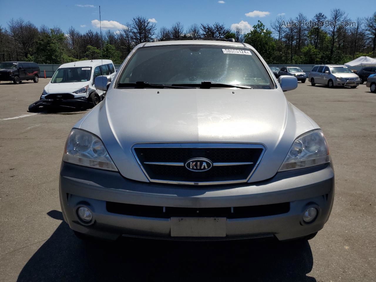 2006 Kia Sorento Ex Silver vin: KNDJC733765591708