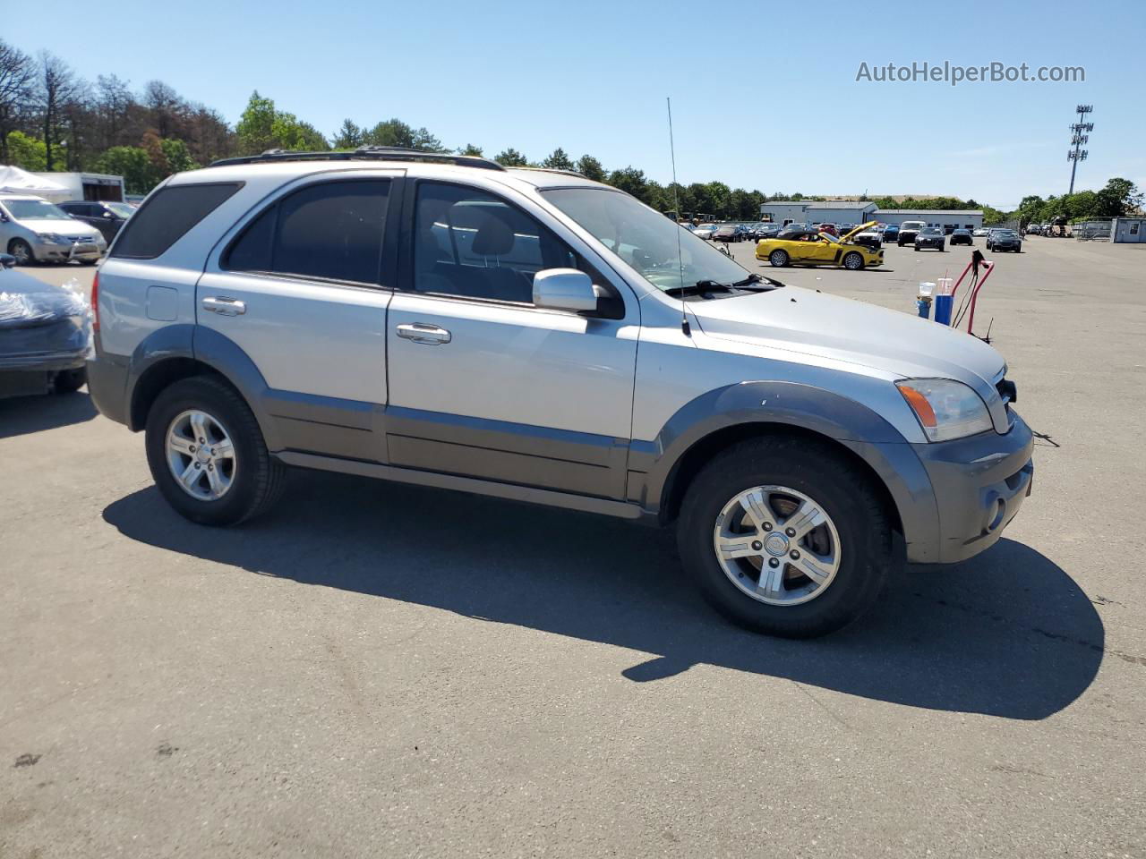 2006 Kia Sorento Ex Серебряный vin: KNDJC733765591708