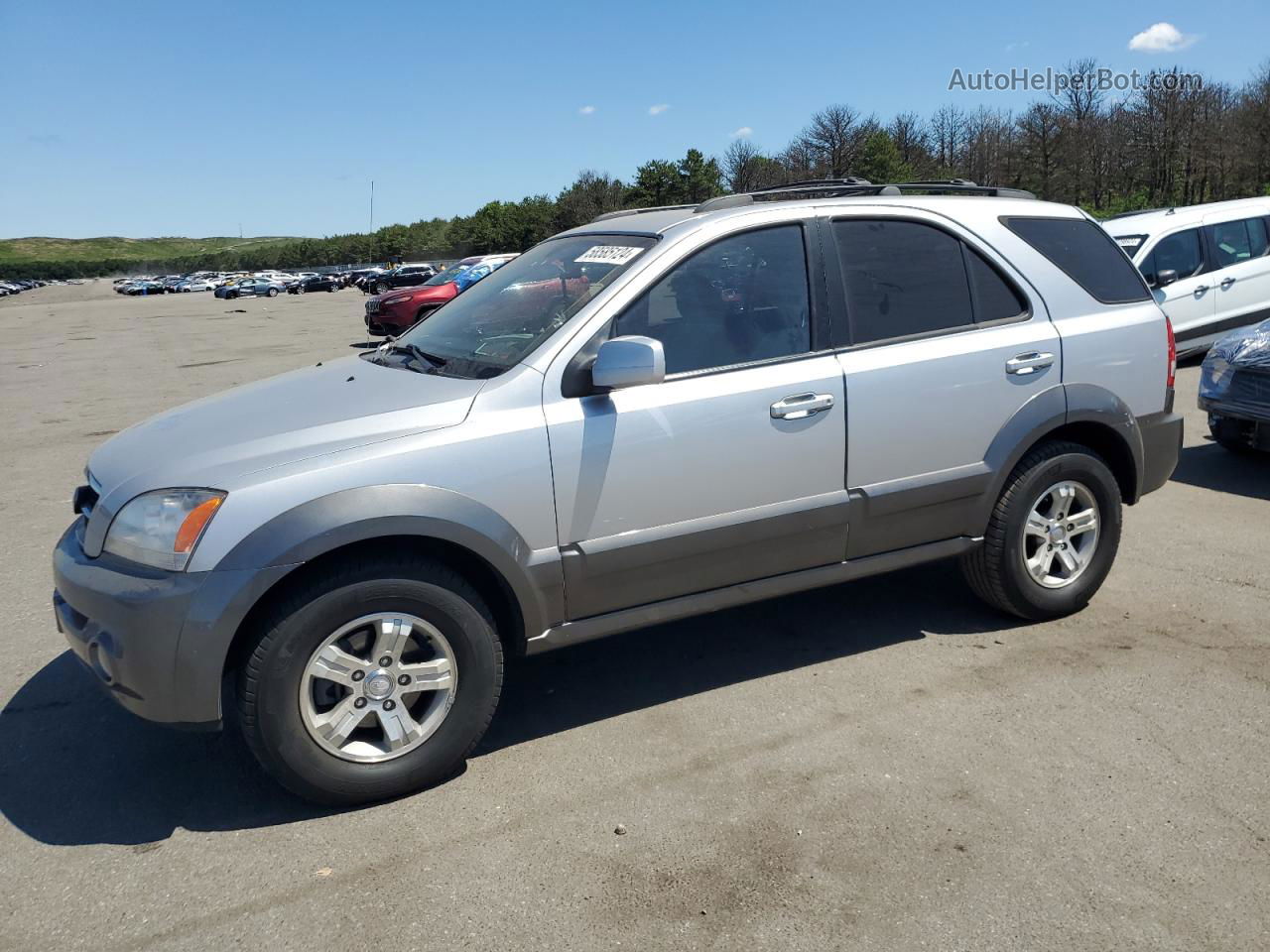 2006 Kia Sorento Ex Silver vin: KNDJC733765591708