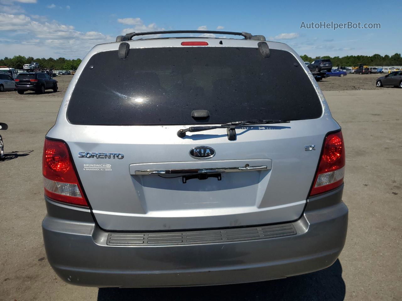 2006 Kia Sorento Ex Silver vin: KNDJC733765591708