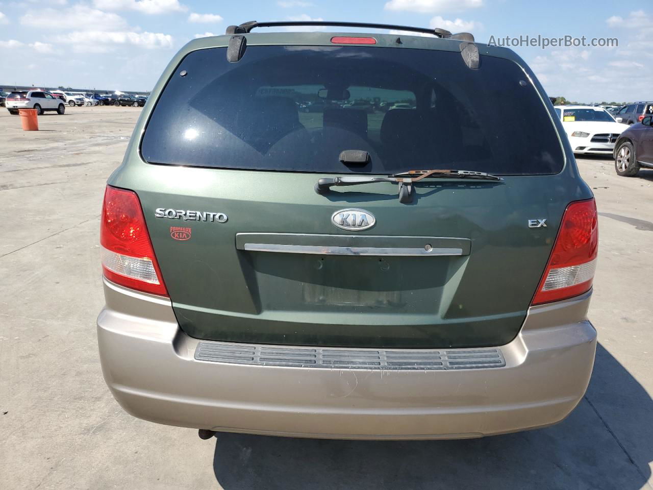 2006 Kia Sorento Ex Green vin: KNDJC733865508836