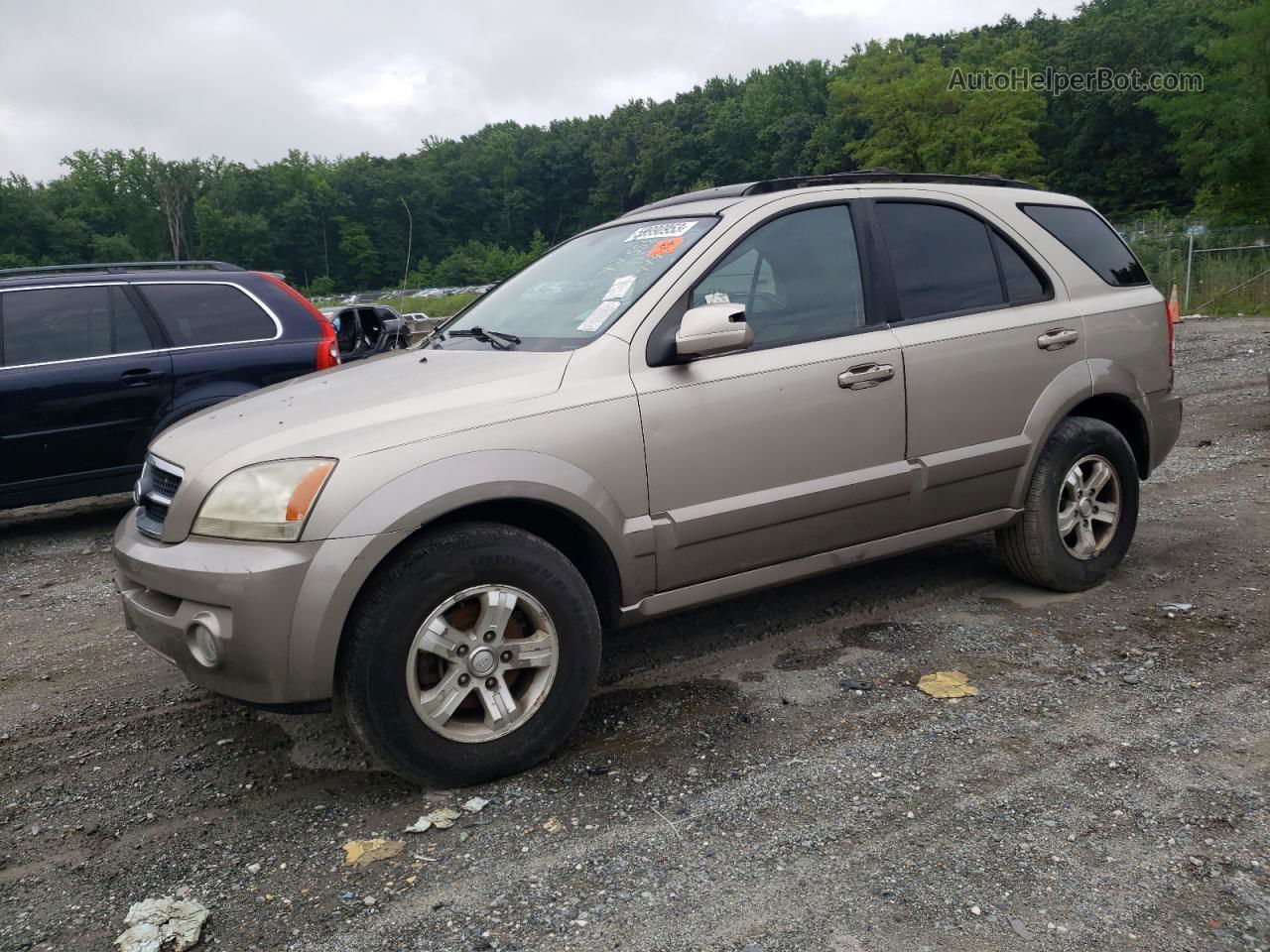 2006 Kia Sorento Ex Tan vin: KNDJC733865569457