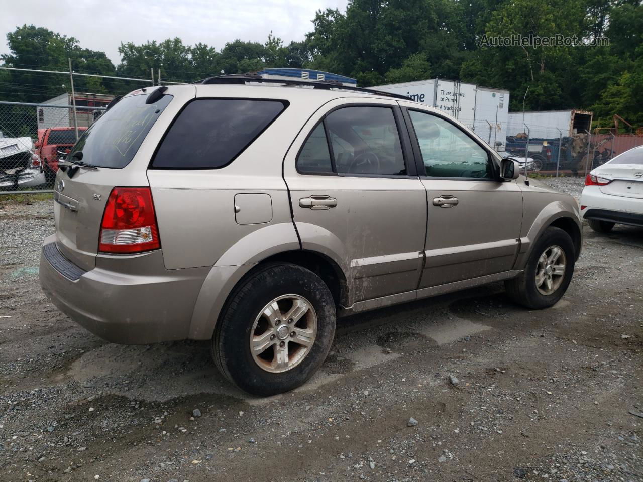 2006 Kia Sorento Ex Tan vin: KNDJC733865569457