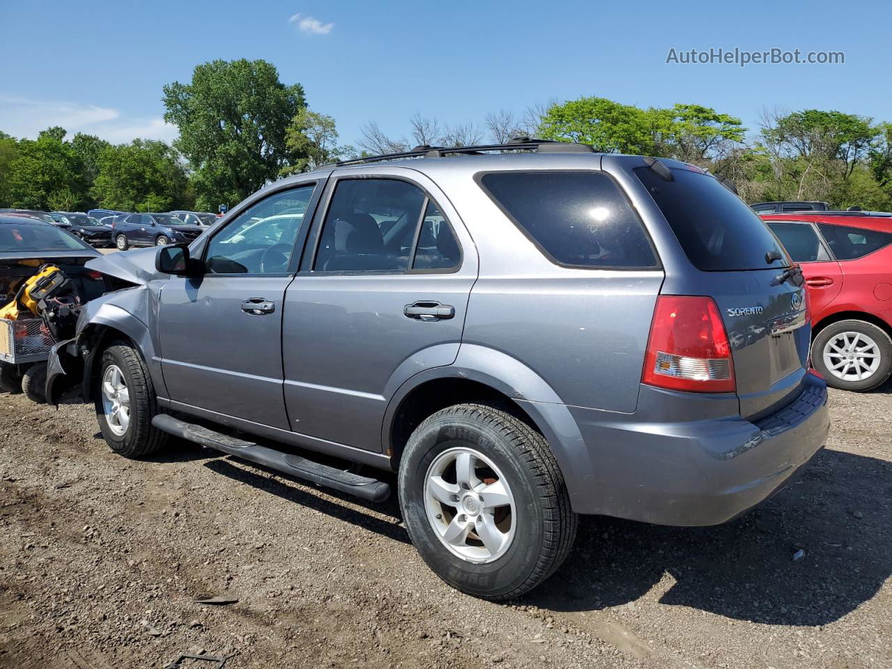 2006 Kia Sorento Ex Gray vin: KNDJC733865607611