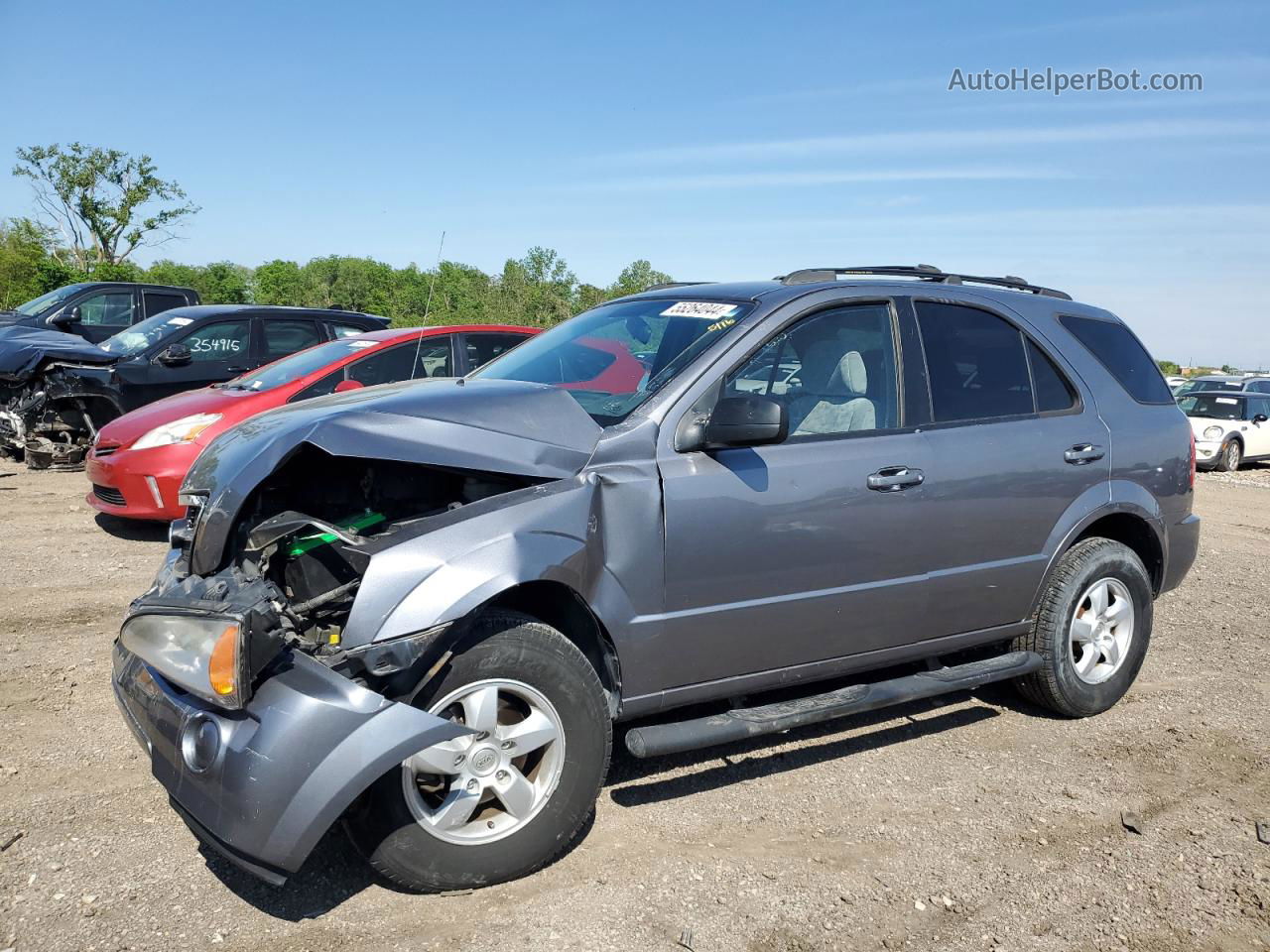 2006 Kia Sorento Ex Gray vin: KNDJC733865607611