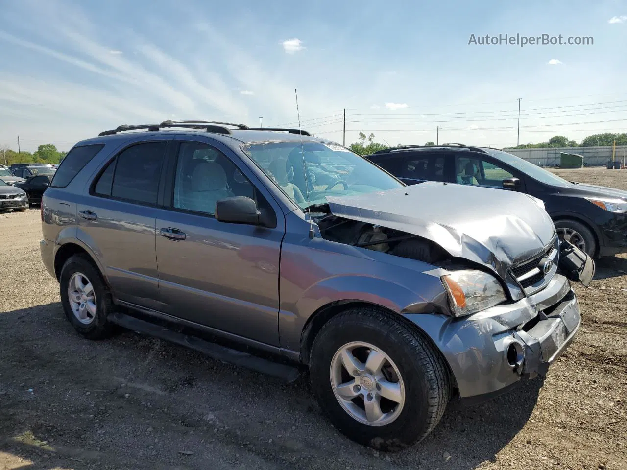 2006 Kia Sorento Ex Gray vin: KNDJC733865607611