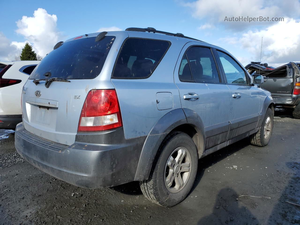 2006 Kia Sorento Ex Синий vin: KNDJC733965602224