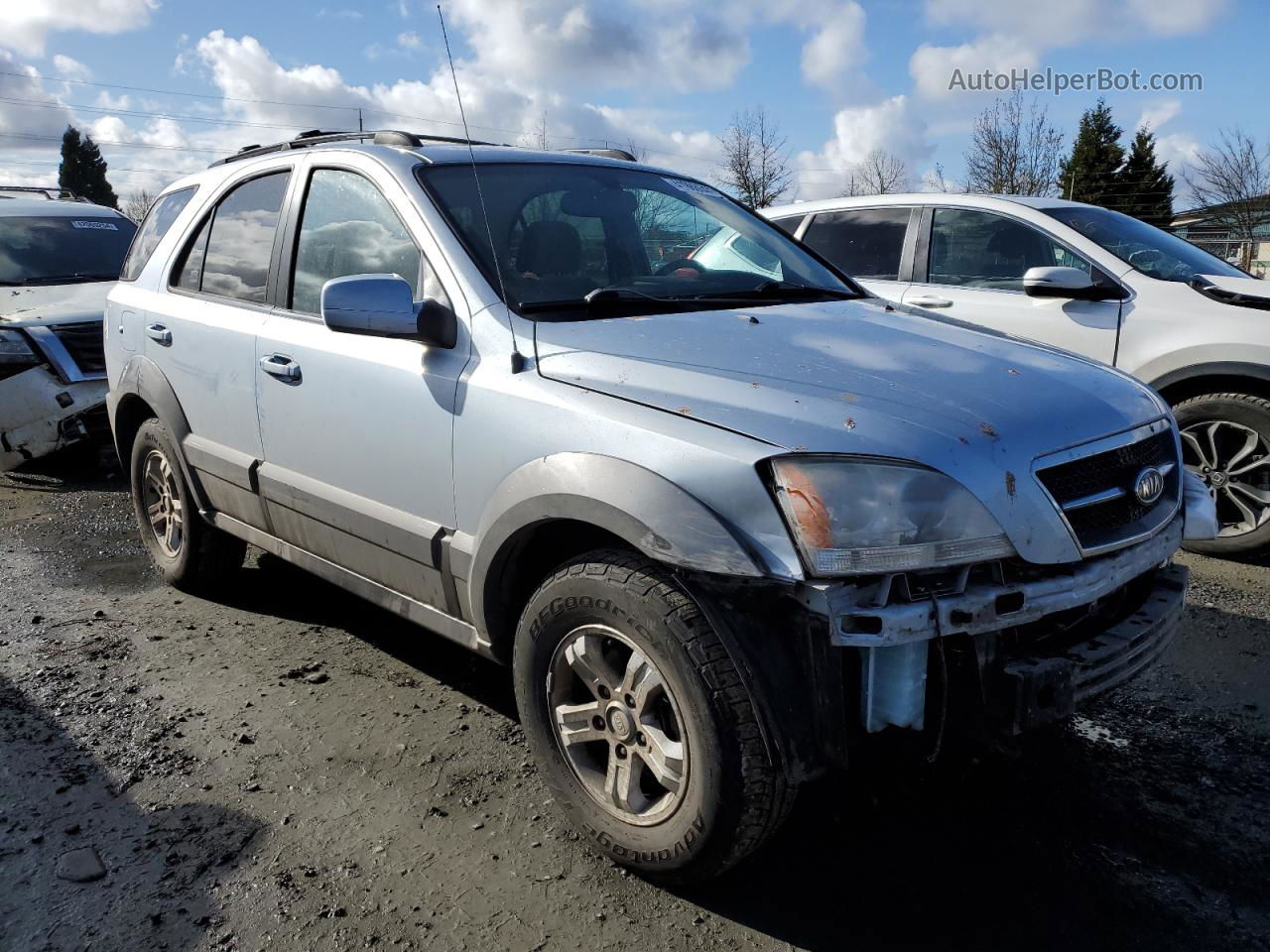 2006 Kia Sorento Ex Синий vin: KNDJC733965602224