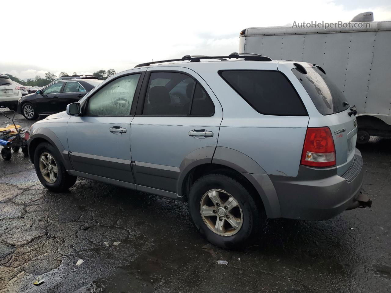 2006 Kia Sorento Ex Blue vin: KNDJC733X65633580