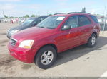 2008 Kia Sorento Lx Maroon vin: KNDJC735085806639