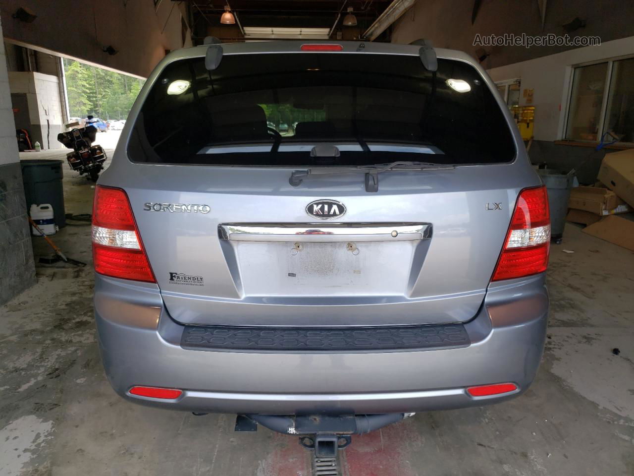 2008 Kia Sorento Ex Gray vin: KNDJC735185827029