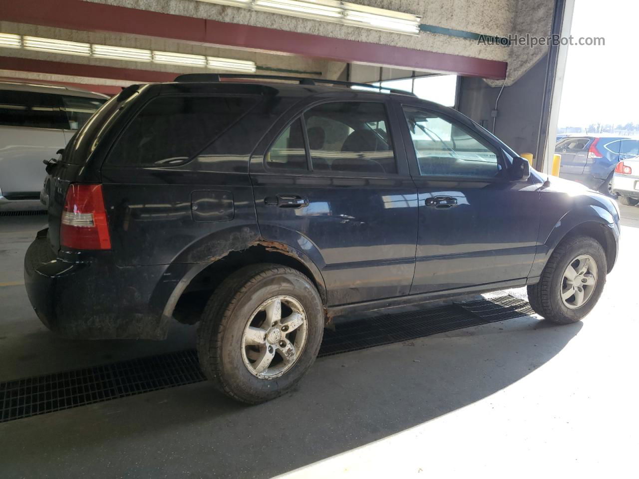 2008 Kia Sorento Ex Черный vin: KNDJC735185844185