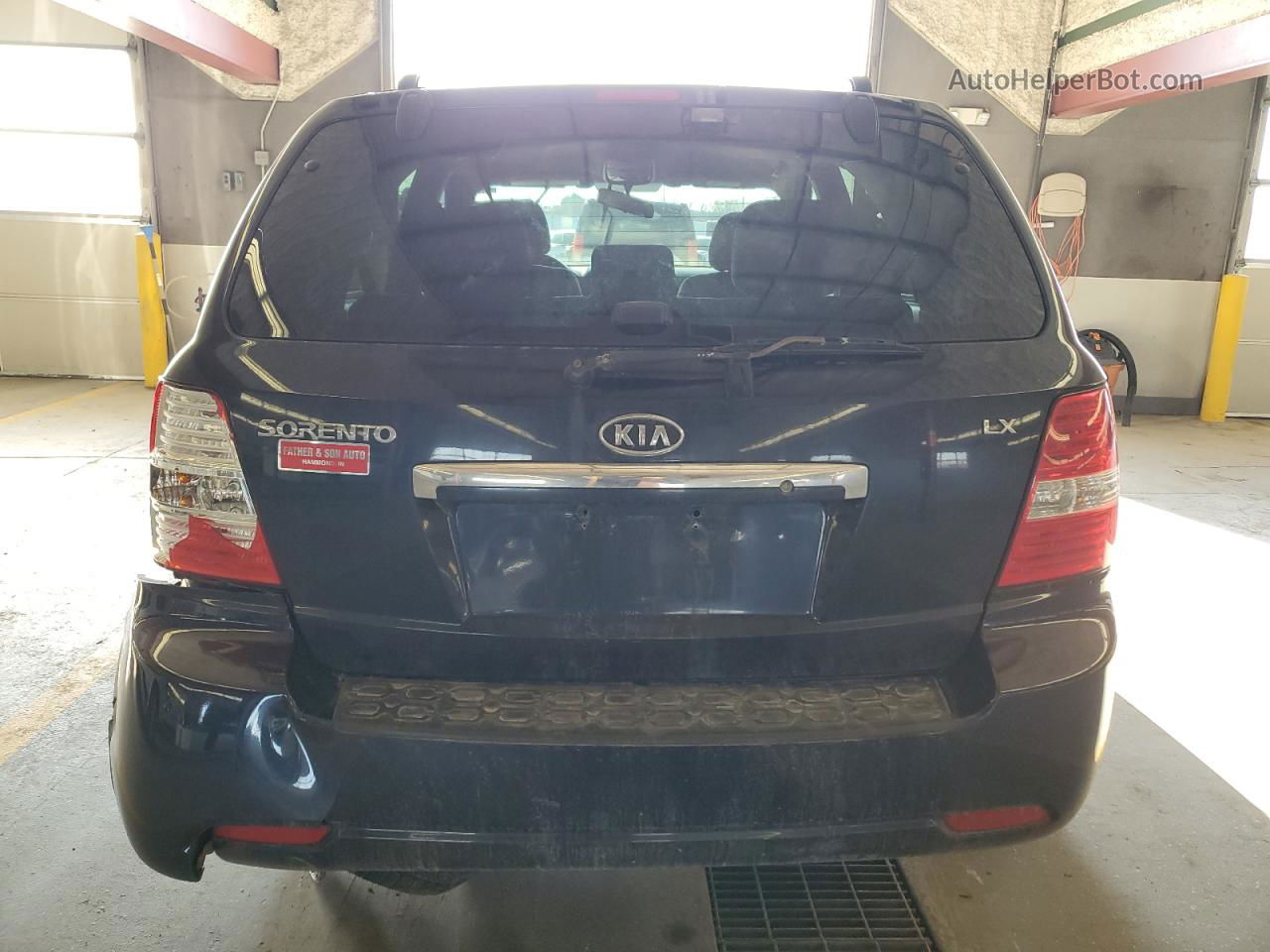 2008 Kia Sorento Ex Черный vin: KNDJC735185844185