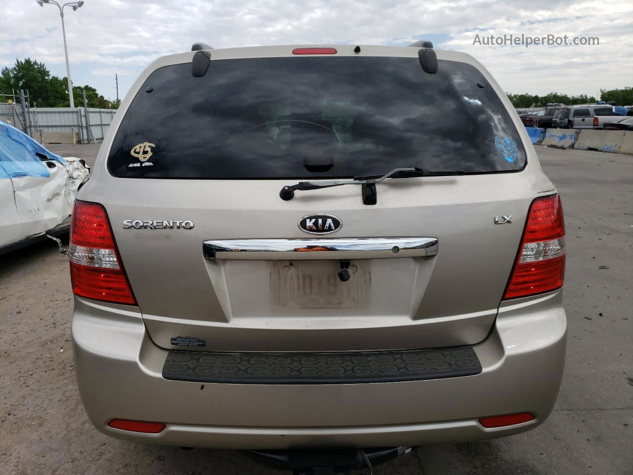 2008 Kia Sorento Ex Tan vin: KNDJC735185851668