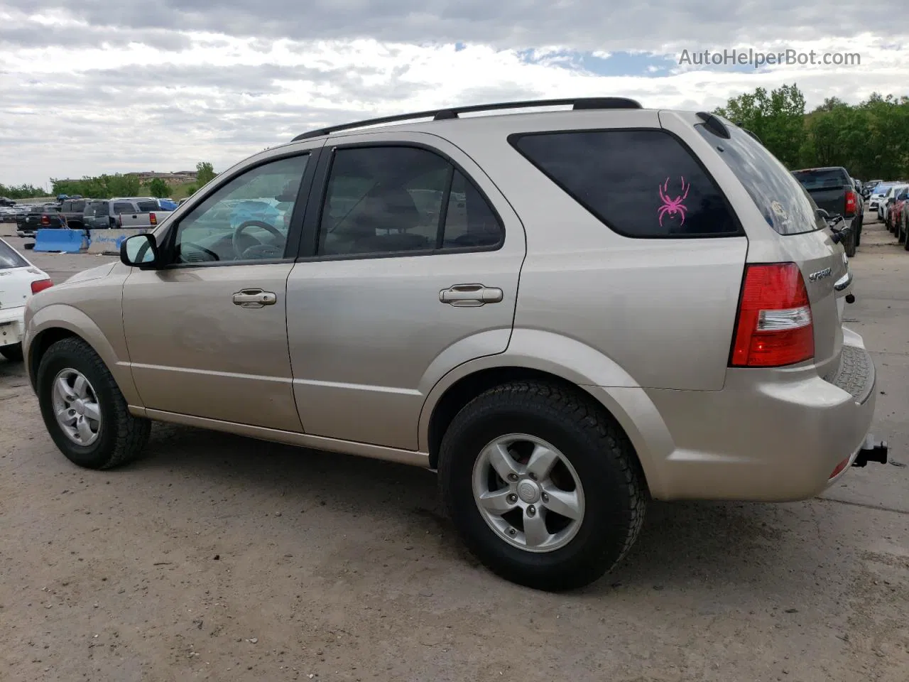 2008 Kia Sorento Ex Tan vin: KNDJC735185851668