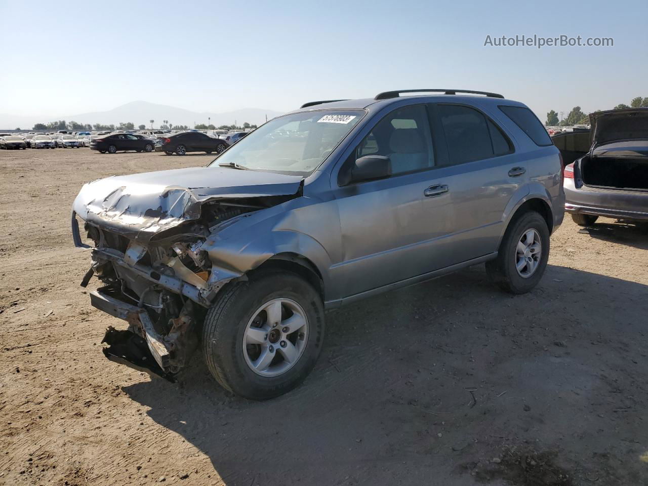 2008 Kia Sorento Ex Silver vin: KNDJC735285820039