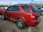 2008 Kia Sorento Ex Red vin: KNDJC735285827573