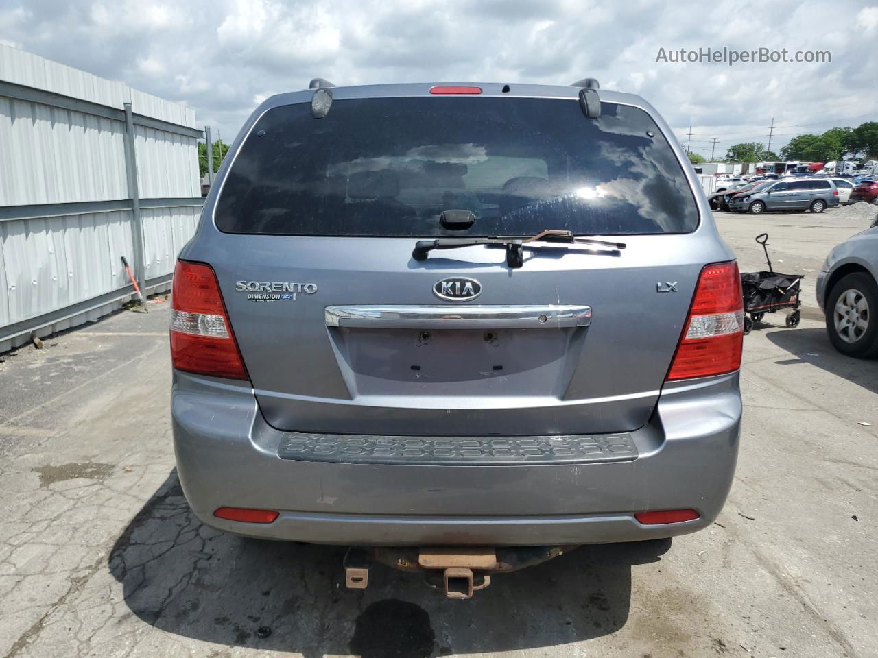 2008 Kia Sorento Ex Silver vin: KNDJC735285853980