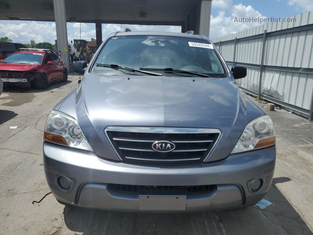 2008 Kia Sorento Ex Silver vin: KNDJC735285853980